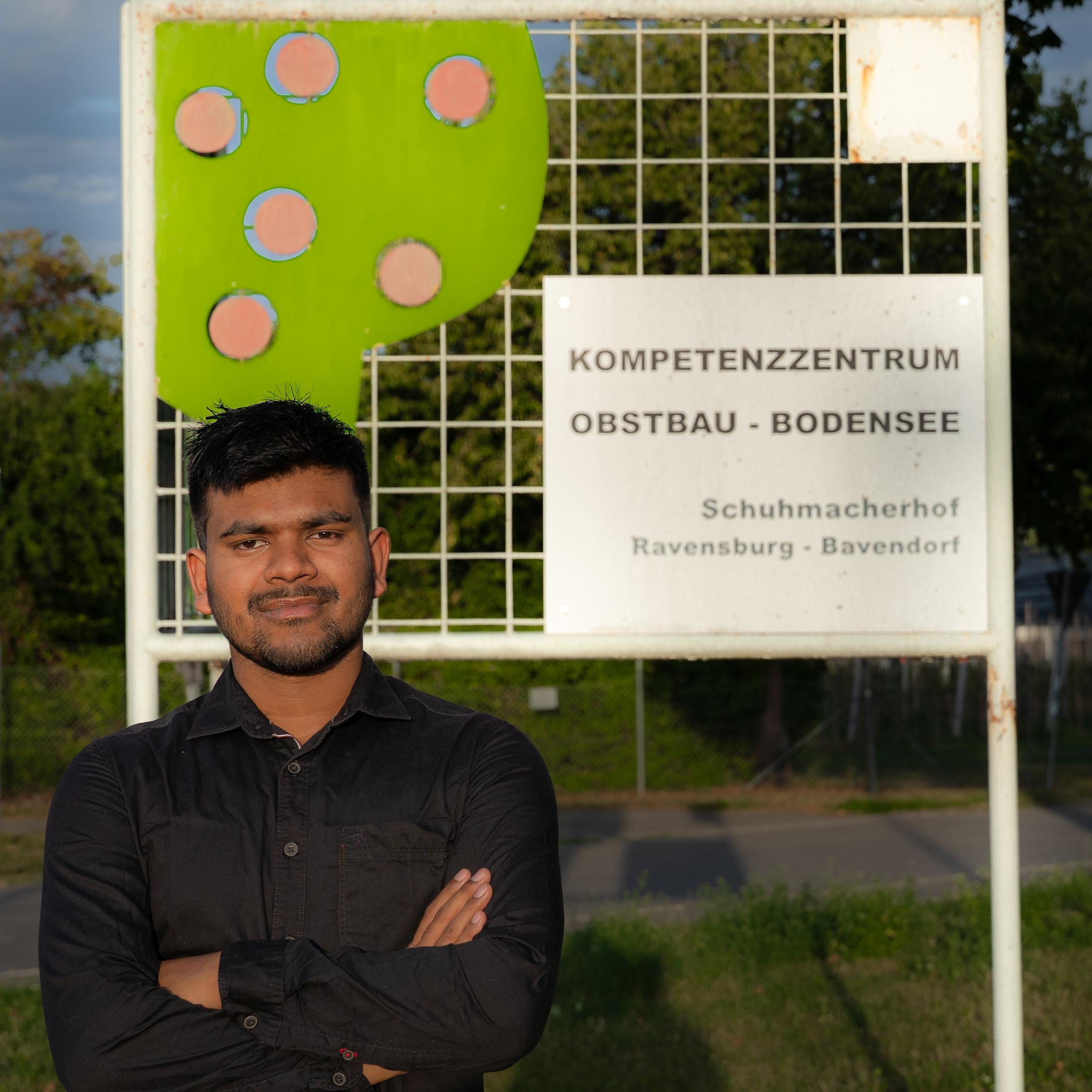 Sunny at Kompetenzzentrum Obstbau Bodensee in Germany